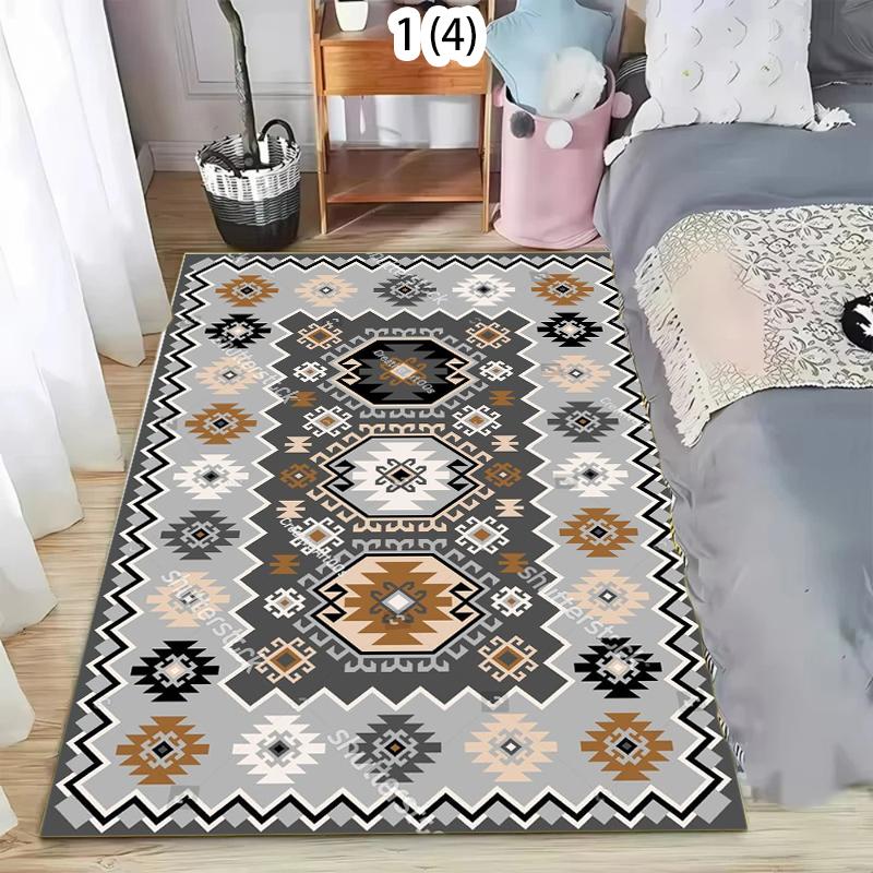 Modern Geometric Area Rug Retro Tribal Pattern Non Slip Washable Carpet Doormat for Living Room Bedroom Bohemian Home Decor 50X80CM
Modern Geometric Area Rug Retro Tribal Pattern Non Slip Washable Carpet Doormat for Living Room Bedroom Bohemian Home Decor 50X80CM