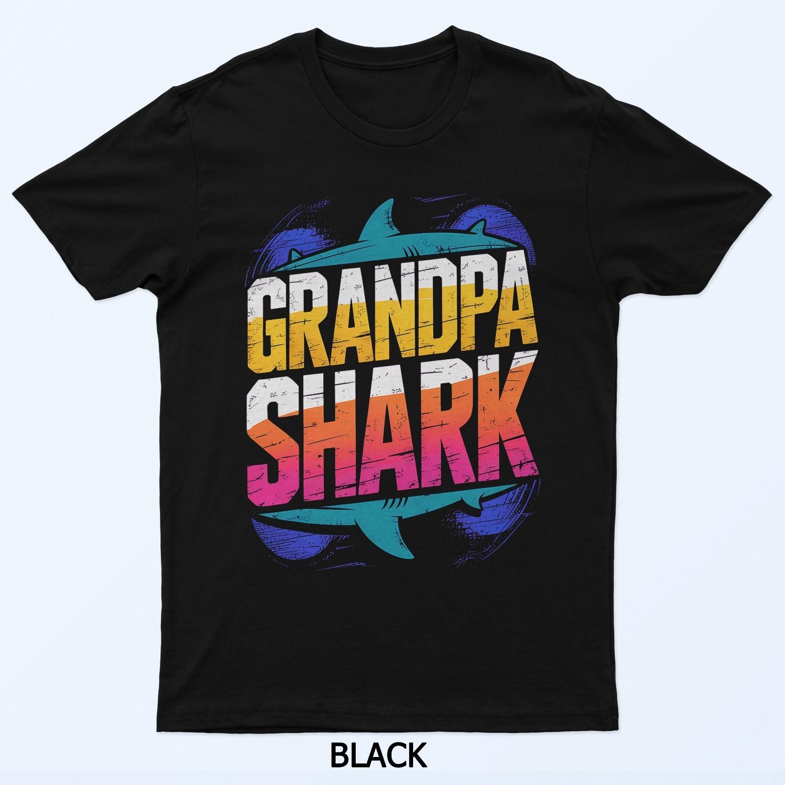 Grandpa Shark Funny Shark matching Family for Men T-Shirt 3XL
Grandpa Shark Funny Shark matching Family for Men T-Shirt 3XL