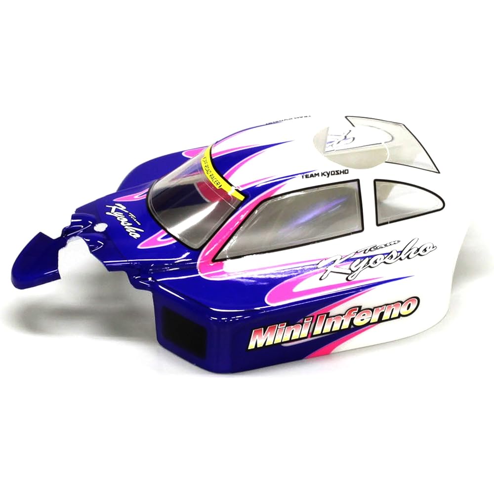 Kyosho Mini Inferno Painted Body Set (White/Blue) for RC Cars IHB01
Kyosho Mini Inferno Painted Body Set (White/Blue) for RC Cars IHB01