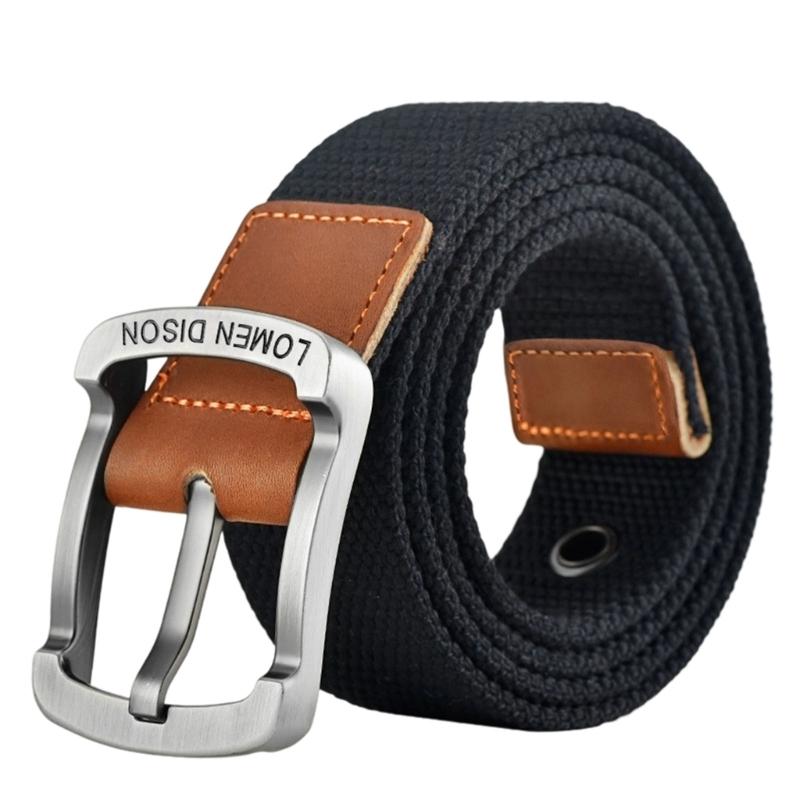 Fashion Canvas Waistband Adjustable Pin Buckles Design Waist Belt For Men Women Unisex Casual Jeans And Trousers
Fashion Canvas Waistband Adjustable Pin Buckles Design Waist Belt For Men Women Unisex Casual Jeans And Trousers