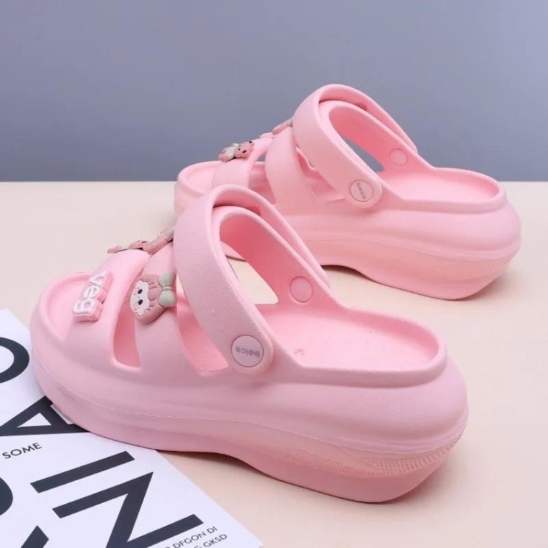 2025 Летние женские тапочки из ЭВА с открытым носком, с круглым носком, на платформе, удобные тапочки для повседневного использования, сандалии для улицы 40 розовый
2025 Летние женские тапочки из ЭВА с открытым носком, с круглым носком, на платформе, удобные тапочки для повседневного использования, сандалии для улицы 40 розовый