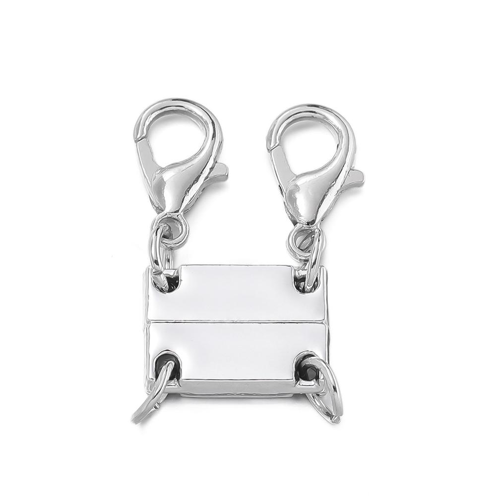 2Set Layered Necklace Clasps Magnetic Bracelet Connectors for Layering Multiple Strands Jewelry Connector Slide Tube Fasteners
2Set Layered Necklace Clasps Magnetic Bracelet Connectors for Layering Multiple Strands Jewelry Connector Slide Tube Fasteners