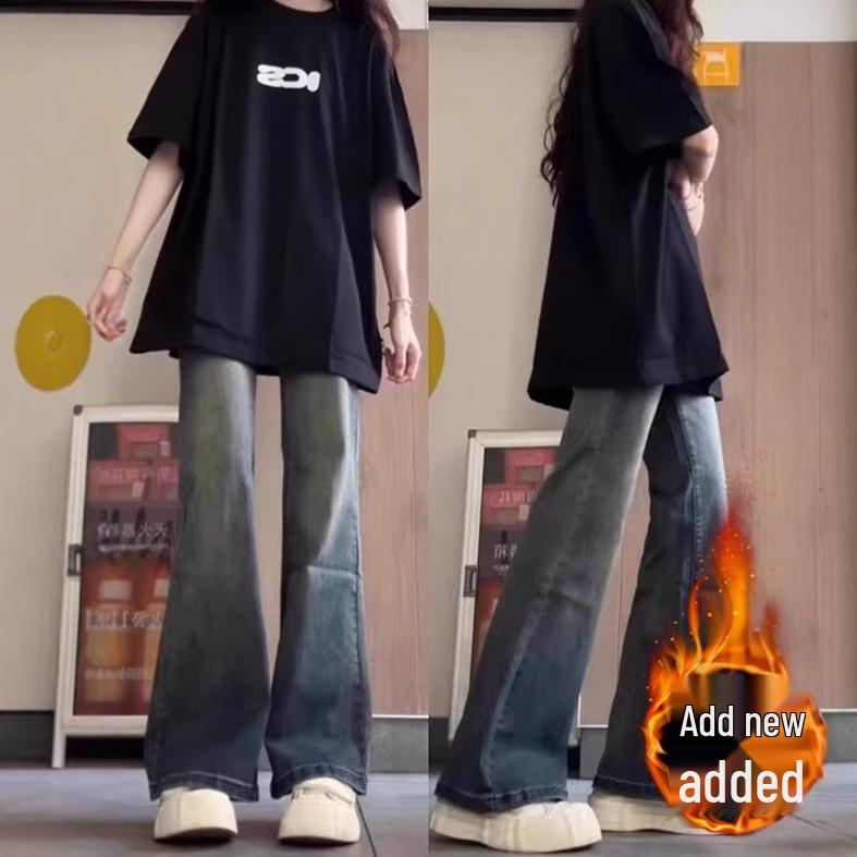 Women s High Waist Slim Wide Leg Jeans - Straight Loose Fit for Spring, Autumn, Winter 2024 M
Women s High Waist Slim Wide Leg Jeans - Straight Loose Fit for Spring, Autumn, Winter 2024 M
