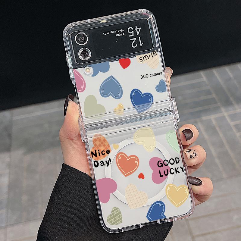 3 шт. складной противоударный чехол для Samsung Z Flip6 Flip5 Flip4 для Magsafe Magnetic Colorful Love Hearts Pattern Clear Hard Pc Slim Case Cover Samsung Z Flip4
3 шт. складной противоударный чехол для Samsung Z Flip6 Flip5 Flip4 для Magsafe Magnetic Colorful Love Hearts Pattern Clear Hard Pc Slim Case Cover Samsung Z Flip4