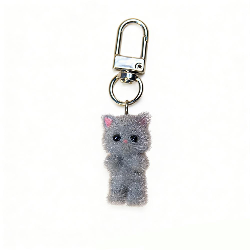Creative Plush Cat Pendant Ornaments Car Key Ring Fashion Cat Keychain Backpack Accessory Grey Single
Creative Plush Cat Pendant Ornaments Car Key Ring Fashion Cat Keychain Backpack Accessory Grey Single