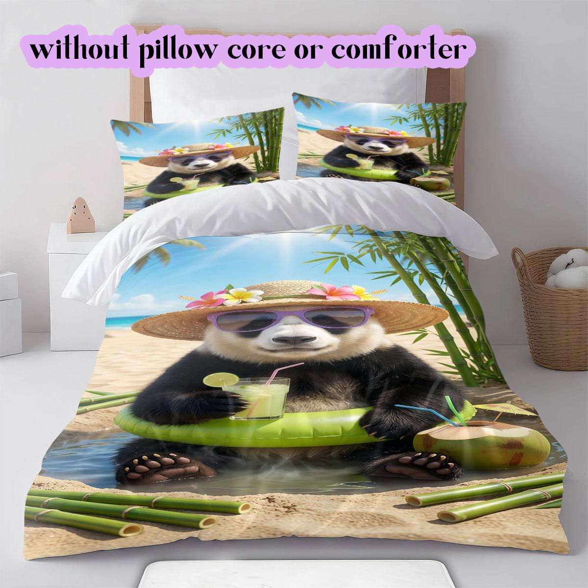 Animal Beach Vacation Pattern Bedding,Quilt Set Quilt Cover Pillowcase Home Birthday Gift (1*duvet cover+2*pillowcase,without core) 135x200cm
Animal Beach Vacation Pattern Bedding,Quilt Set Quilt Cover Pillowcase Home Birthday Gift (1*duvet cover+2*pillowcase,without core) 135x200cm