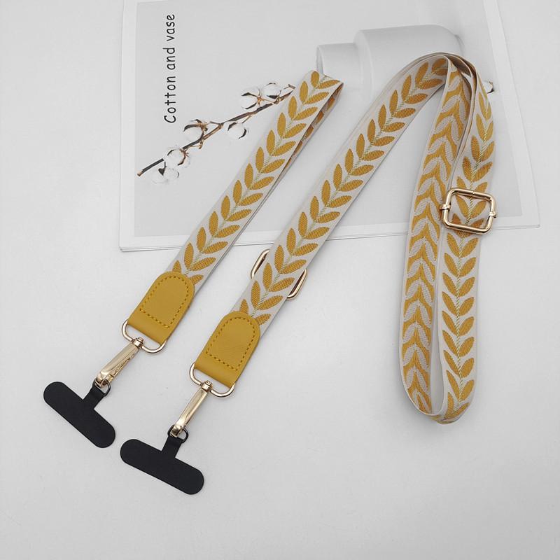 New Leaf Gold Line Mobile Phone Lanyard Pendant Luggage Accessories Keychain Portable Short Clip Anti-Lost Belt Decoration
New Leaf Gold Line Mobile Phone Lanyard Pendant Luggage Accessories Keychain Portable Short Clip Anti-Lost Belt Decoration