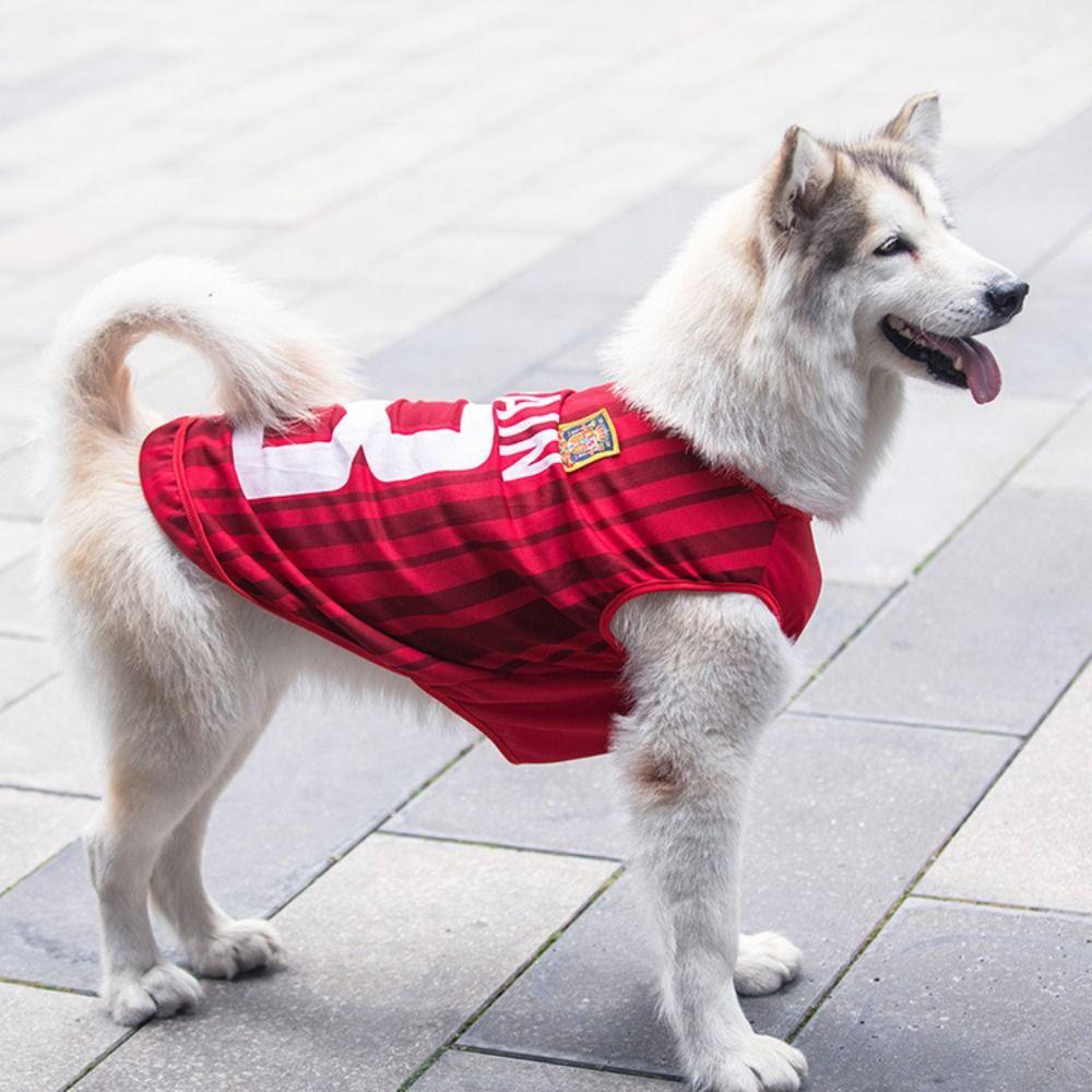 Drying Polyester Fibre Breathable Cat Sports Vest Puppy Basketball Shirts Pet Clothes Dog Apparel
Drying Polyester Fibre Breathable Cat Sports Vest Puppy Basketball Shirts Pet Clothes Dog Apparel