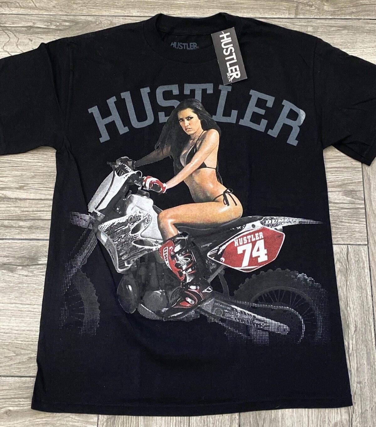 HUSTLER NEW OLD STOCK Size Medium Motorcycle Bikini Chick on Bike 4XL
HUSTLER NEW OLD STOCK Size Medium Motorcycle Bikini Chick on Bike 4XL