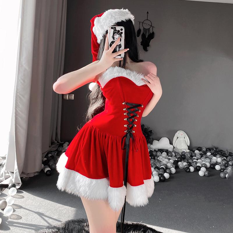Взрослые Женщины Рождество Санта Клаус Рождественское Красное Платье Новый Год Косплей Костюмы Наряд для Ролевых Игр One Size
Взрослые Женщины Рождество Санта Клаус Рождественское Красное Платье Новый Год Косплей Костюмы Наряд для Ролевых Игр One Size