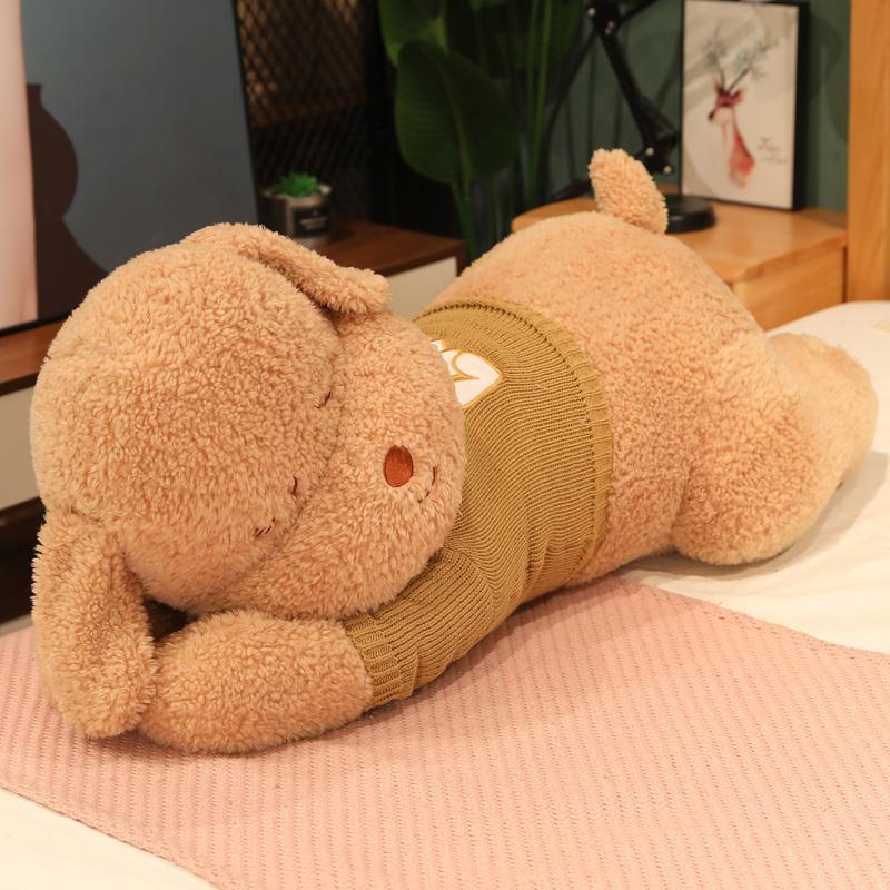 80-100cm Cute And Charming animal plush Sleeping Puppy Dog Featuring Sweater dolls stuffed playthings gentle sleeping bear pillow 80cm
80-100cm Cute And Charming animal plush Sleeping Puppy Dog Featuring Sweater dolls stuffed playthings gentle sleeping bear pillow 80cm