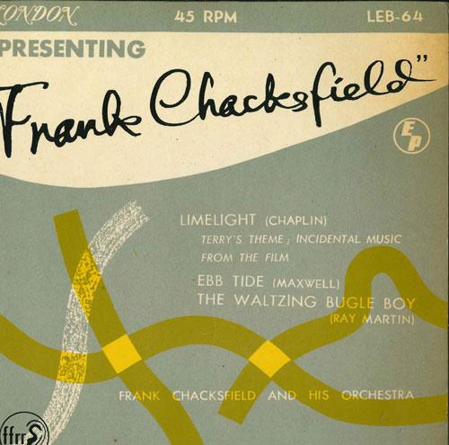 7inch Record FRANK CHACKSFIELD & HIS ORCHESTRA - Limelight / Ebb Tide / The Waltzing LEB64 LONDON Japan Classical Used
7inch Record FRANK CHACKSFIELD & HIS ORCHESTRA - Limelight / Ebb Tide / The Waltzing LEB64 LONDON Japan Classical Used