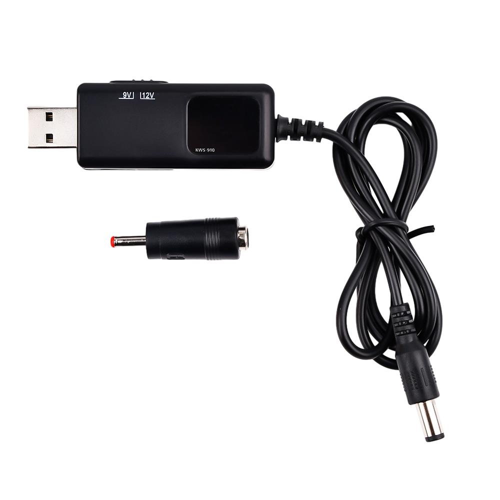 USB Power Boost Line DC 5V to 9V/12V Step UP Module USB Converter Adapter Router Cable 2.1x5.5mm Plug
USB Power Boost Line DC 5V to 9V/12V Step UP Module USB Converter Adapter Router Cable 2.1x5.5mm Plug