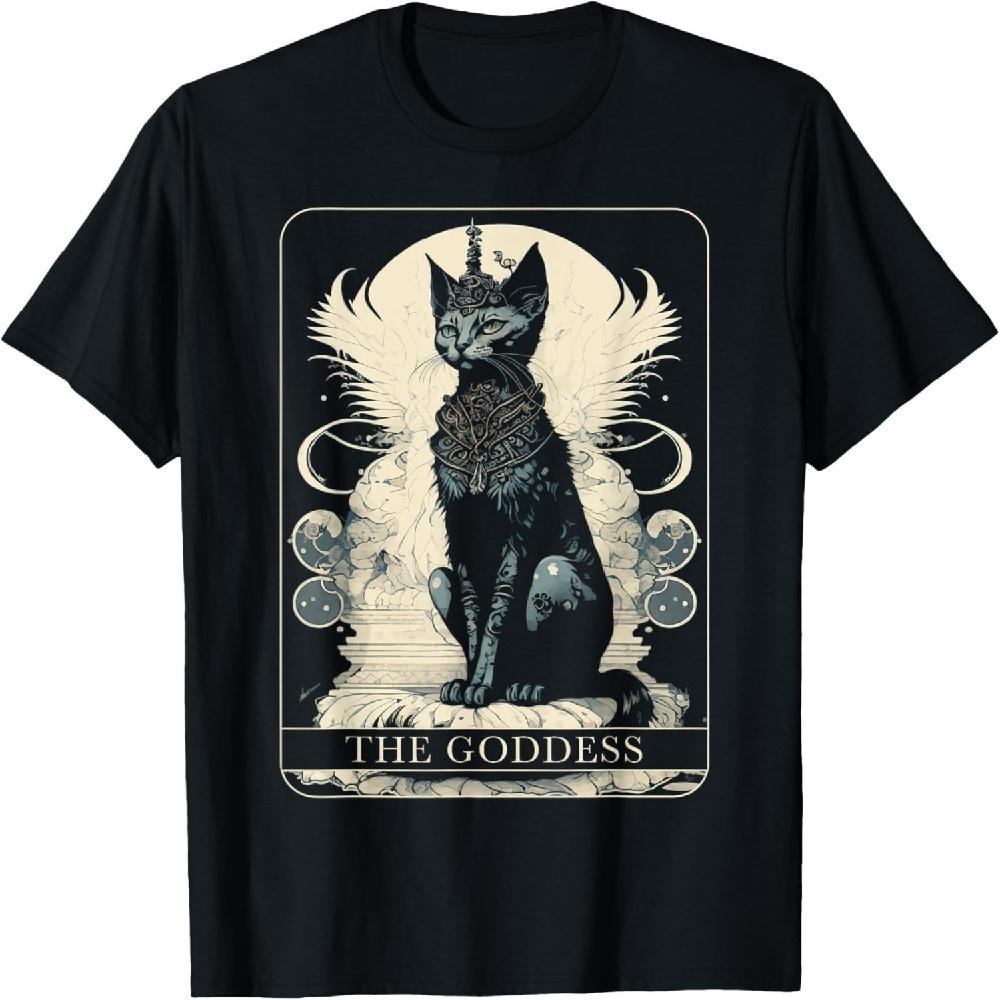 Cat Goddess Black Cat Lover Tarot Card T-Shirt XXXXXL чёрный
Cat Goddess Black Cat Lover Tarot Card T-Shirt XXXXXL чёрный