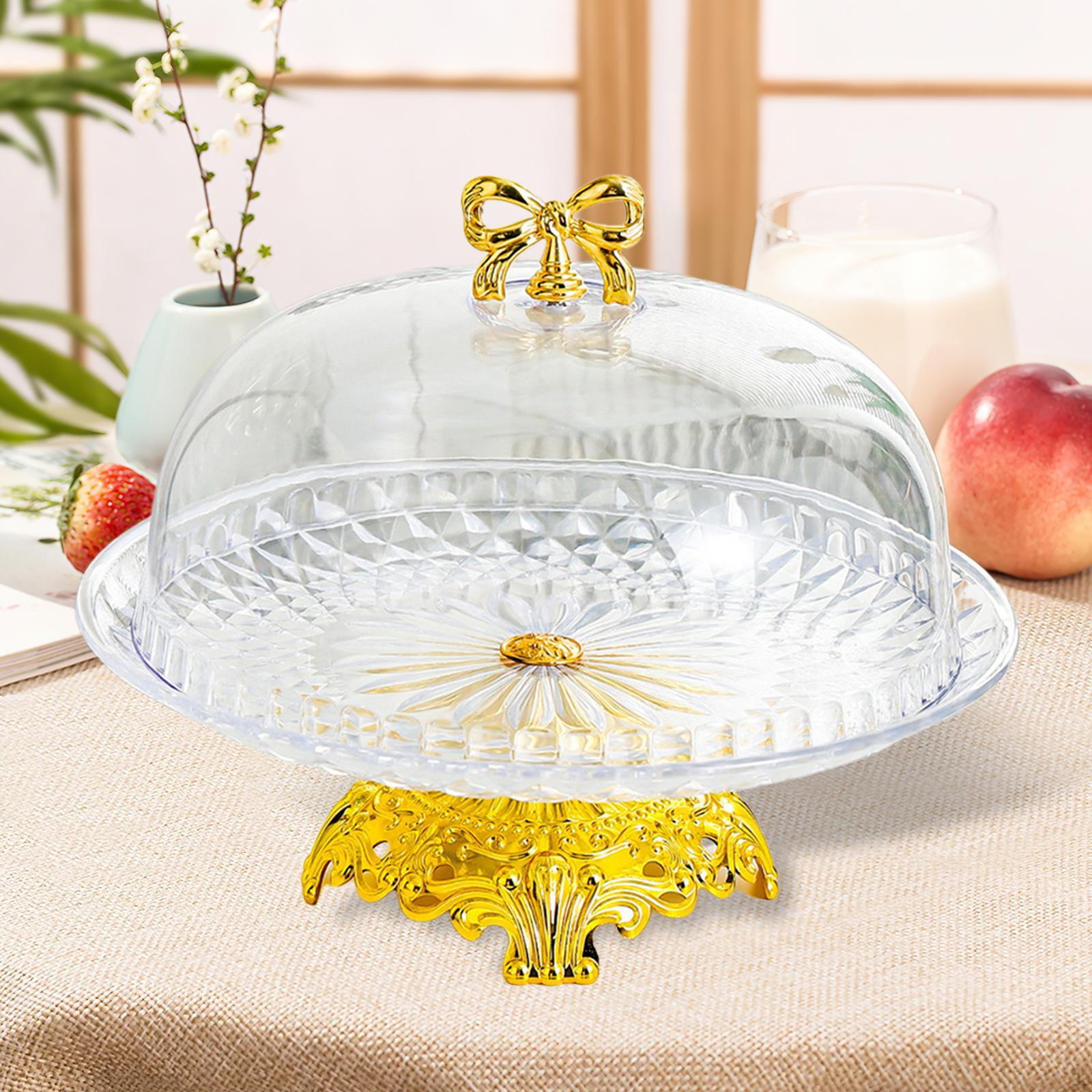 Подставка для торта, десертная тарелка, небьющийся круглый поднос, сервировочное блюдо для закусок и кексов Transparent
Подставка для торта, десертная тарелка, небьющийся круглый поднос, сервировочное блюдо для закусок и кексов Transparent