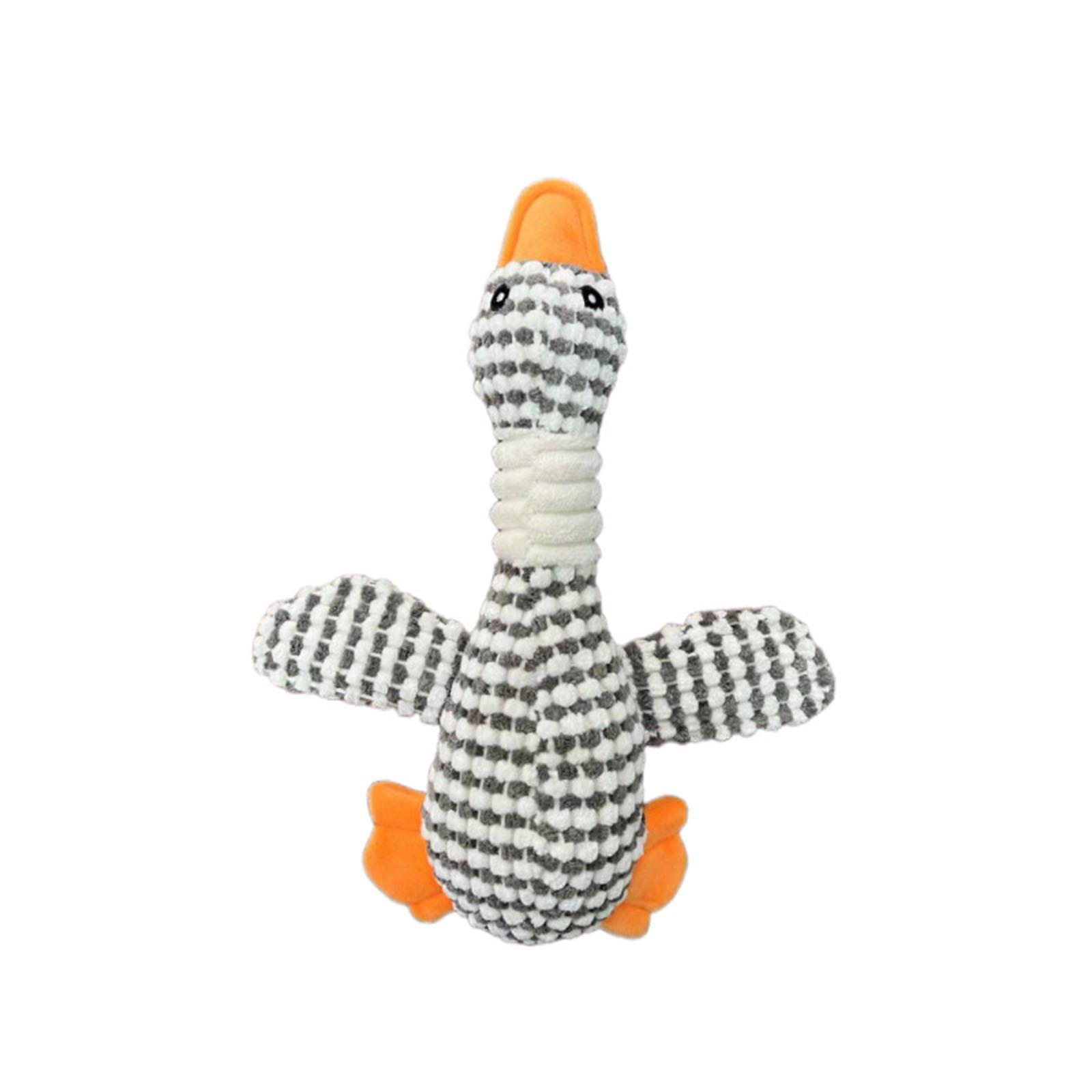 Voice Producing Stress Relieving Chewable Plush Pet Toy one size білий
Voice Producing Stress Relieving Chewable Plush Pet Toy one size білий