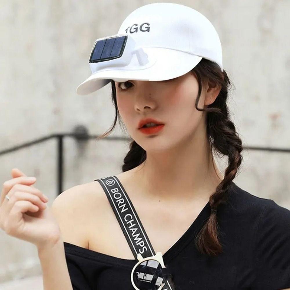 Strong Wind Solar Fan Hat USB Charging Summer Sun Cap Energy-saving Wide Brim Baseball Cap Women Style 2
Strong Wind Solar Fan Hat USB Charging Summer Sun Cap Energy-saving Wide Brim Baseball Cap Women Style 2