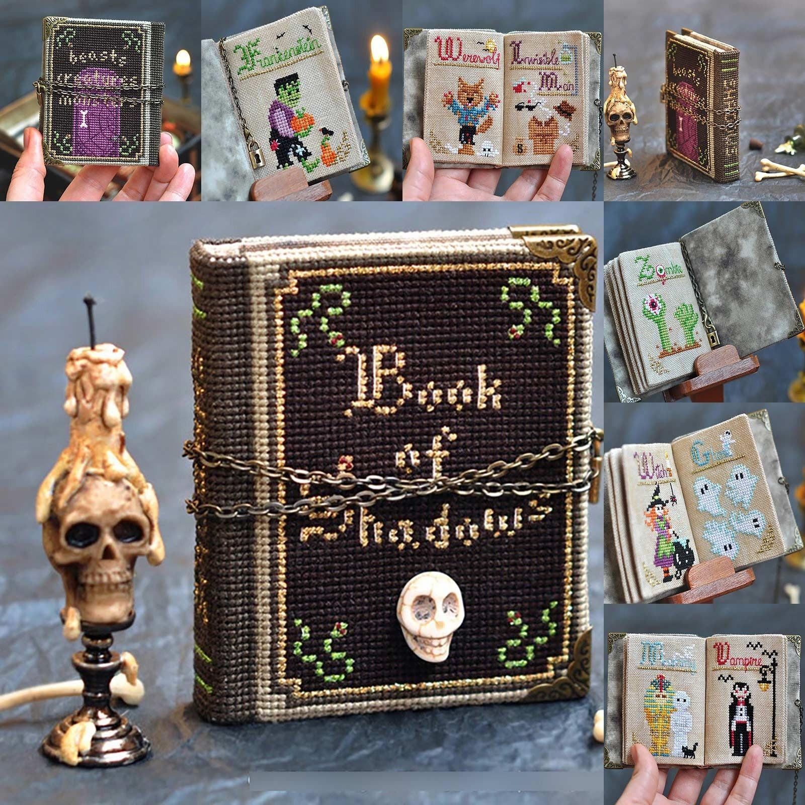 DIY Книга Теней Хэллоуин вышивка вместе с инструкциями Хэллоуин вышивка крестом схема Готические наборы для вышивки крестом One Size
DIY Книга Теней Хэллоуин вышивка вместе с инструкциями Хэллоуин вышивка крестом схема Готические наборы для вышивки крестом One Size