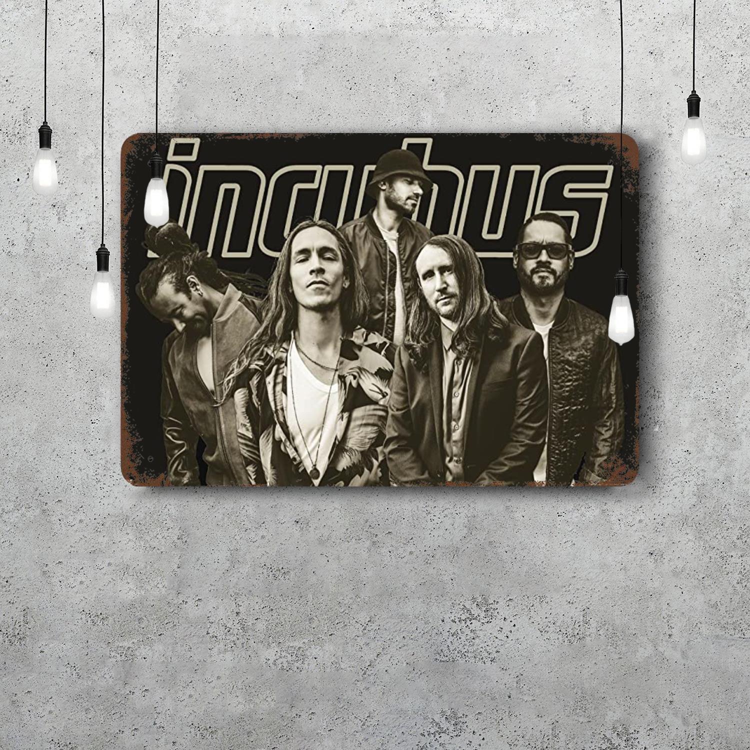 incubus Classic Poster Rusty Metal Plaque Retro Decorative Plate Bar Man Cave Garage Club Metal Sign Wall Decoration 20x30cm(7.8x11.8inch)
incubus Classic Poster Rusty Metal Plaque Retro Decorative Plate Bar Man Cave Garage Club Metal Sign Wall Decoration 20x30cm(7.8x11.8inch)