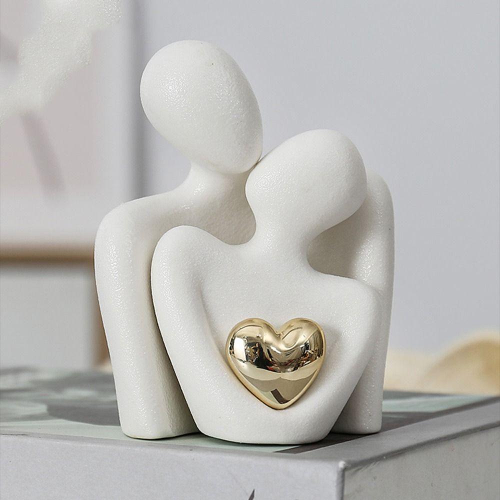 Creative Couples Embrace Statue Abstract Miniatures Figurine Crafts People Love Sculpture Home Style 13
Creative Couples Embrace Statue Abstract Miniatures Figurine Crafts People Love Sculpture Home Style 13