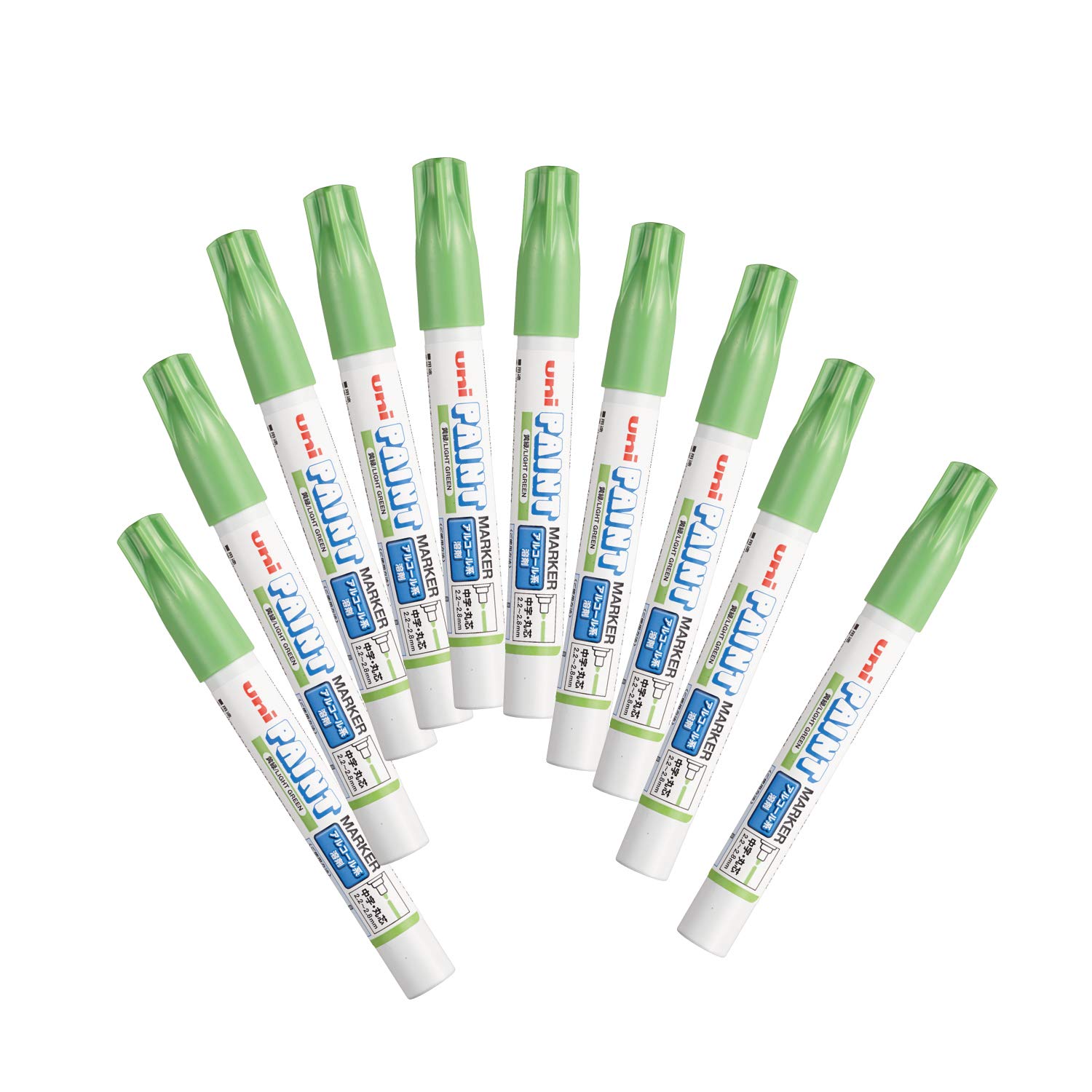 Mitsubishi Pencil Uni Alcohol Paint Marker Medium Point Yellow Green 10 PXA200.5
Mitsubishi Pencil Uni Alcohol Paint Marker Medium Point Yellow Green 10 PXA200.5