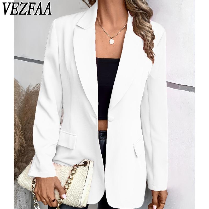 VEZFAA Women s Fashion Casual Solid Color Print Fall Winter Long Sleeve POLO Neck Jackets & Coats XXL білий
VEZFAA Women s Fashion Casual Solid Color Print Fall Winter Long Sleeve POLO Neck Jackets & Coats XXL білий
