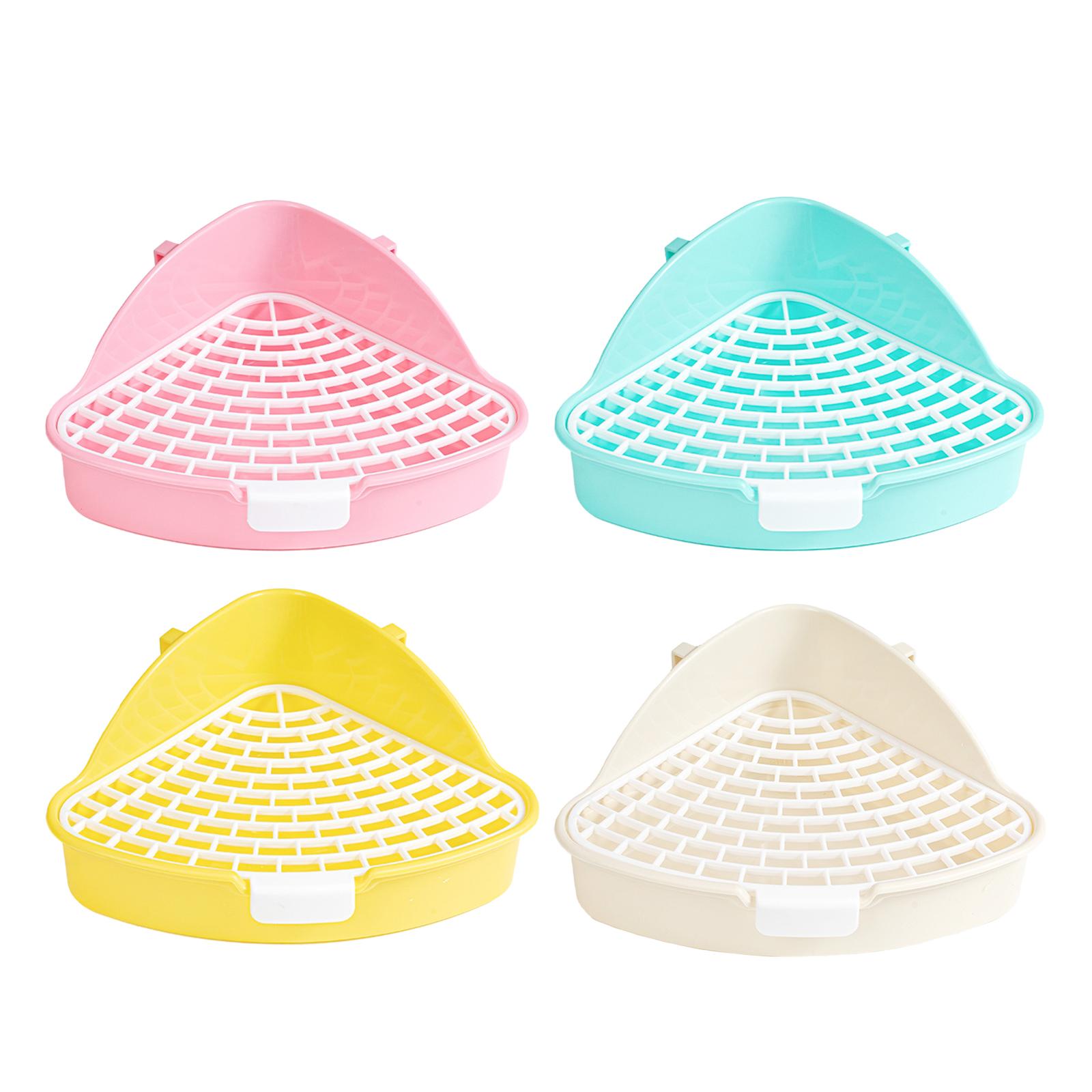 Rabbit Litter Pan Animal Potty Trainer Bunnies Corner Toilet Box for Ferret Hamster Dragon Cat Guinea Pig Dutch Pig Supplies
Rabbit Litter Pan Animal Potty Trainer Bunnies Corner Toilet Box for Ferret Hamster Dragon Cat Guinea Pig Dutch Pig Supplies
