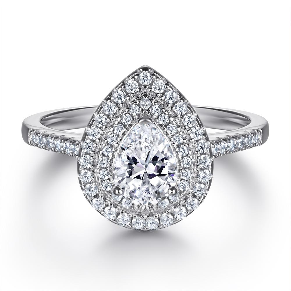 Droplet Shaped Women s Ring with Diamond Pear Shaped Zircon S925 Sterling Silver Ring for Women
Droplet Shaped Women s Ring with Diamond Pear Shaped Zircon S925 Sterling Silver Ring for Women