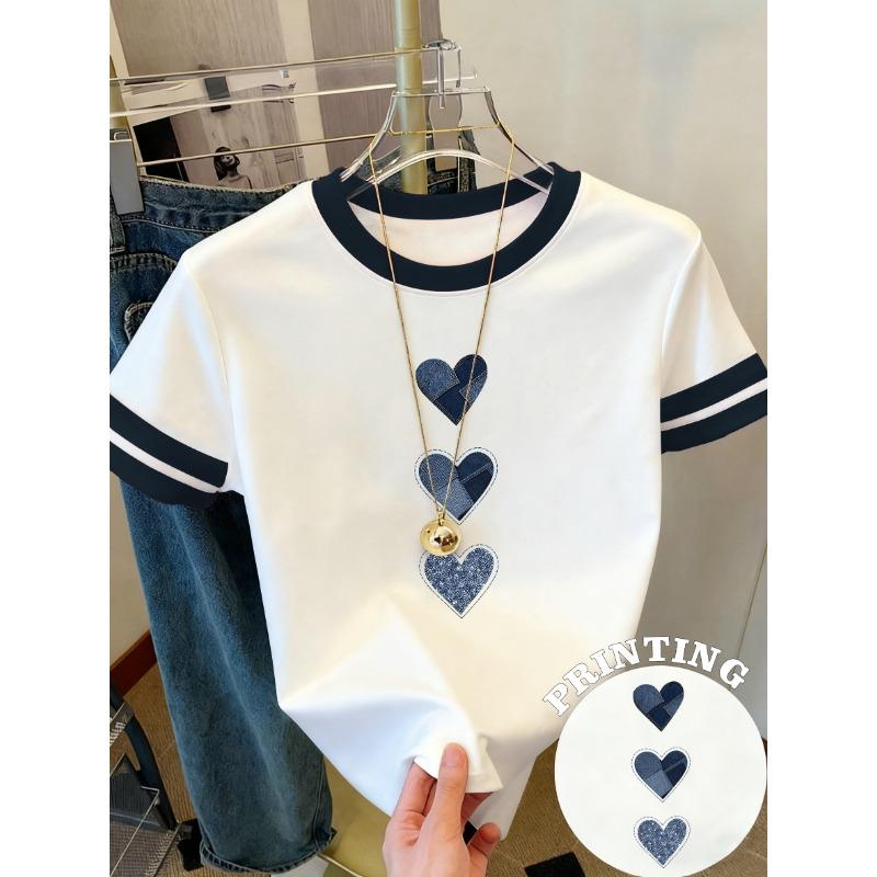 Women s Y2K Color Block Summer Round Neck Short Sleeve T-Shirt - Breathable Round Neck Casual Top XL
Women s Y2K Color Block Summer Round Neck Short Sleeve T-Shirt - Breathable Round Neck Casual Top XL