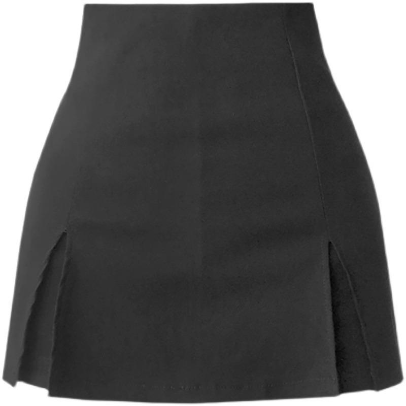 2024 Plus Size Black High-Waist Slit Midi Skirt: New Korean Bodycon A-Line Design XXXL чорний
2024 Plus Size Black High-Waist Slit Midi Skirt: New Korean Bodycon A-Line Design XXXL чорний