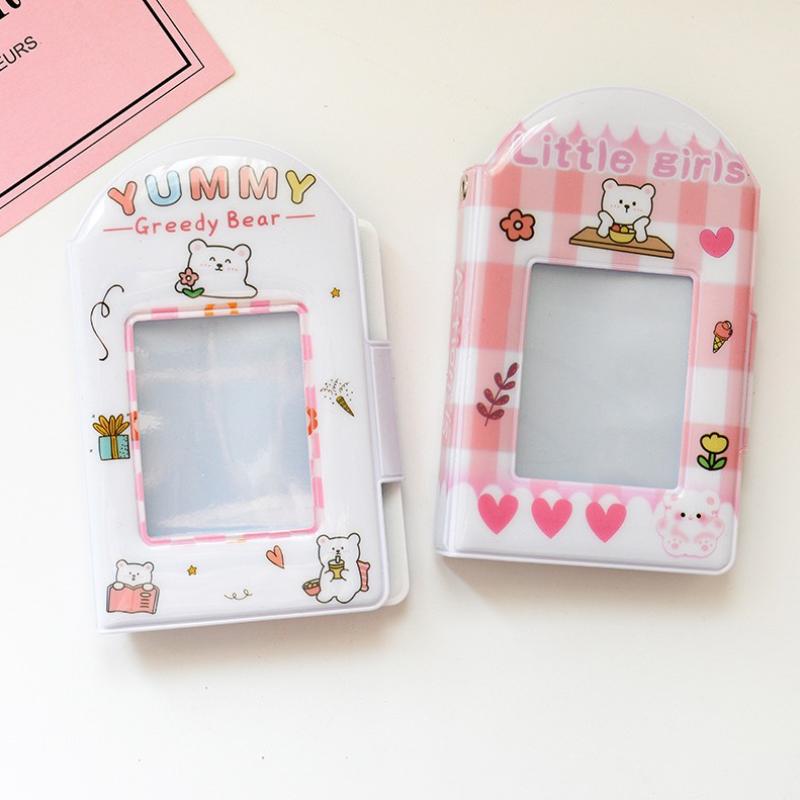 Милый фотоальбом 3-дюймовый держатель для фотокарт Idol Card Binder Collection Book 28 Pocket Book Альбом Чехол для хранения фотокарт белый
Милый фотоальбом 3-дюймовый держатель для фотокарт Idol Card Binder Collection Book 28 Pocket Book Альбом Чехол для хранения фотокарт белый