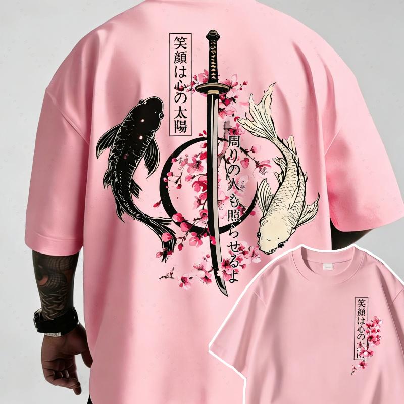 Summer Hot Japanese Yin Yang Koi Fish & Samurai Sword Pattern Cotton Men’s T-Shirt Short Sleeve Tees Casual Oversized Unisex Top XS розовый
Summer Hot Japanese Yin Yang Koi Fish & Samurai Sword Pattern Cotton Men’s T-Shirt Short Sleeve Tees Casual Oversized Unisex Top XS розовый