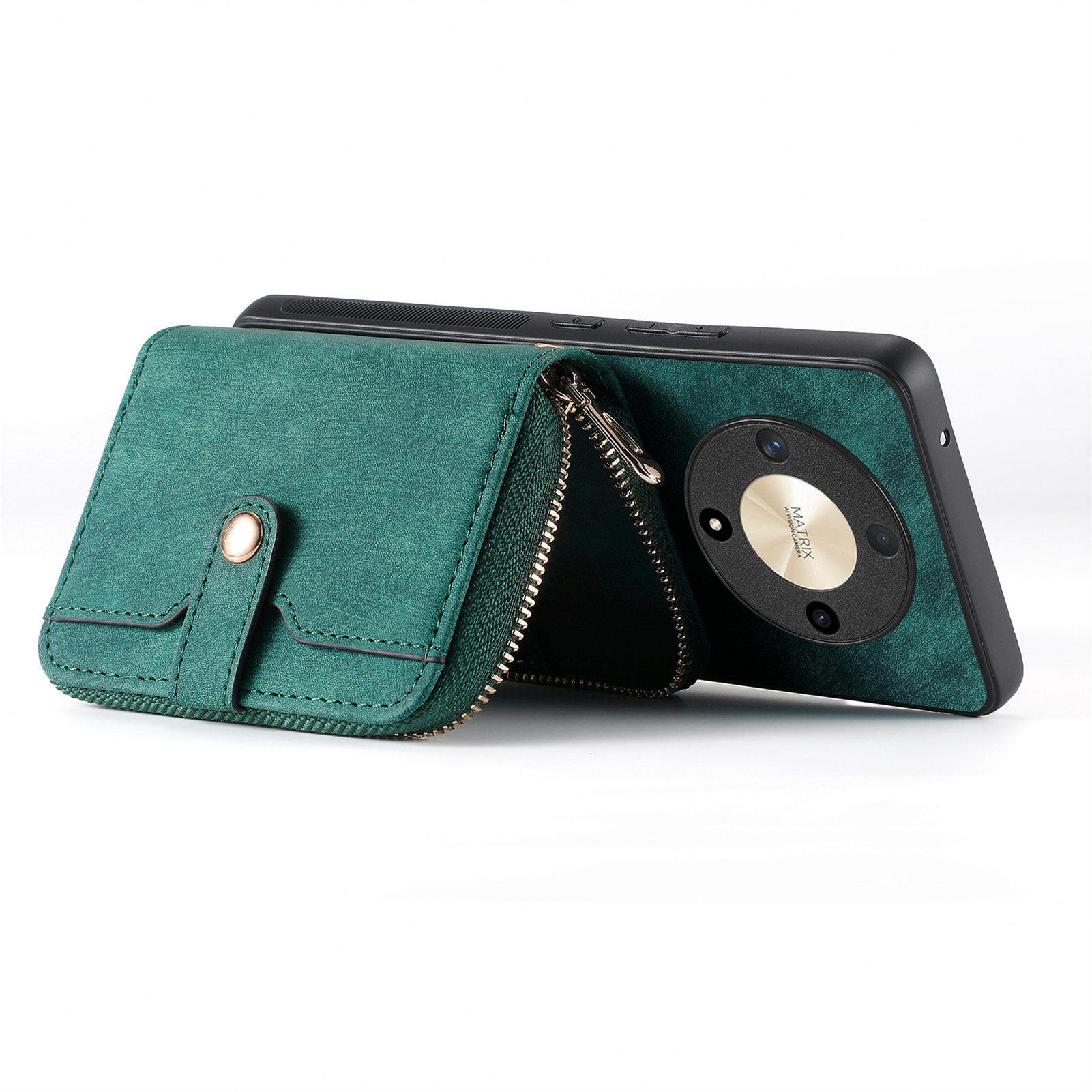 For Honor Magic6 Lite 5G/X9b 5G Case Ipper Card Holder PU Leather Phone Back Cover with Long Strap Green
For Honor Magic6 Lite 5G/X9b 5G Case Ipper Card Holder PU Leather Phone Back Cover with Long Strap Green