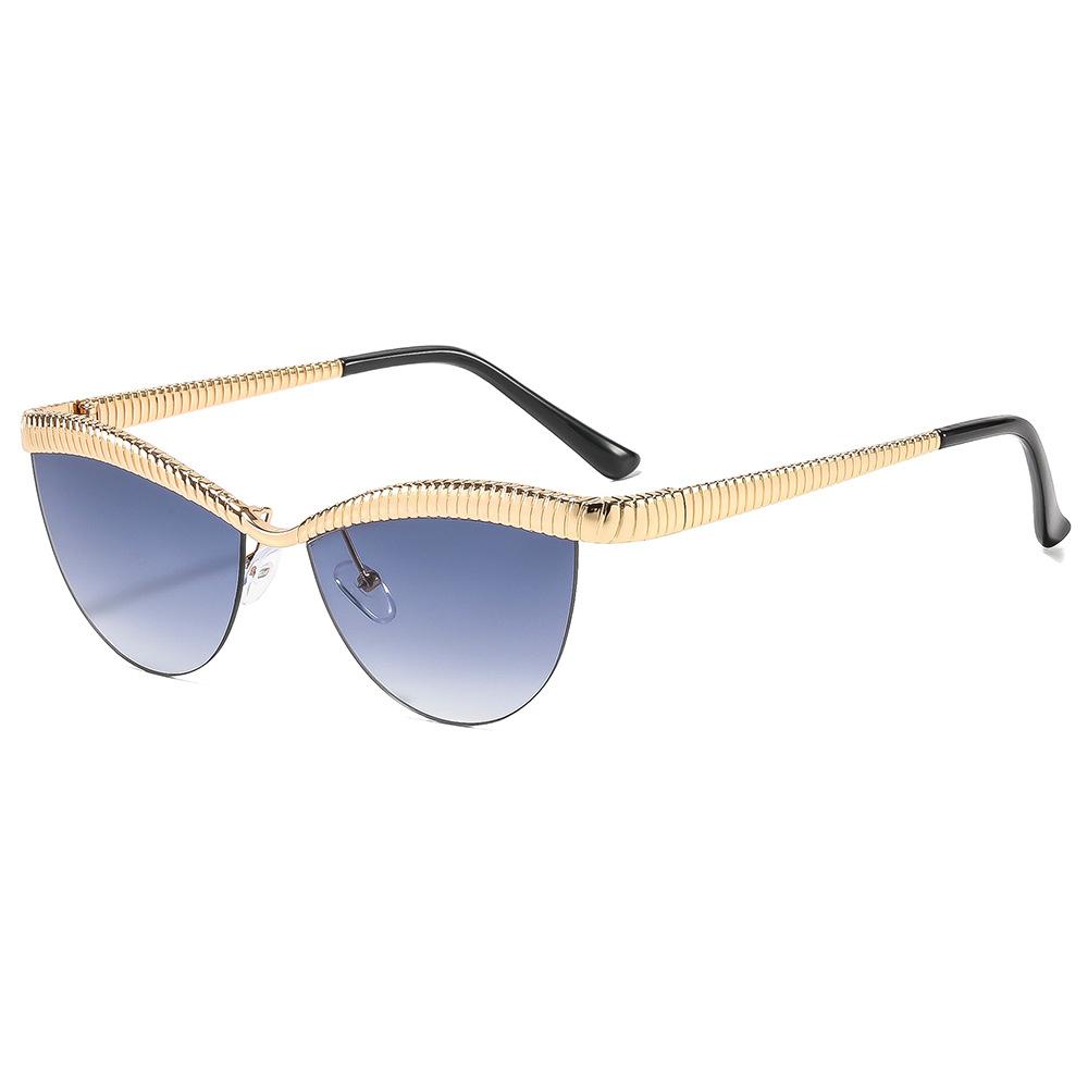 2026 New Style Cat Eye Sunglasses Women Fashion Metal Half Frame Sunglasses Y2K Glasses Luxury Seaside Vacation Sunglasses UV400
2026 New Style Cat Eye Sunglasses Women Fashion Metal Half Frame Sunglasses Y2K Glasses Luxury Seaside Vacation Sunglasses UV400