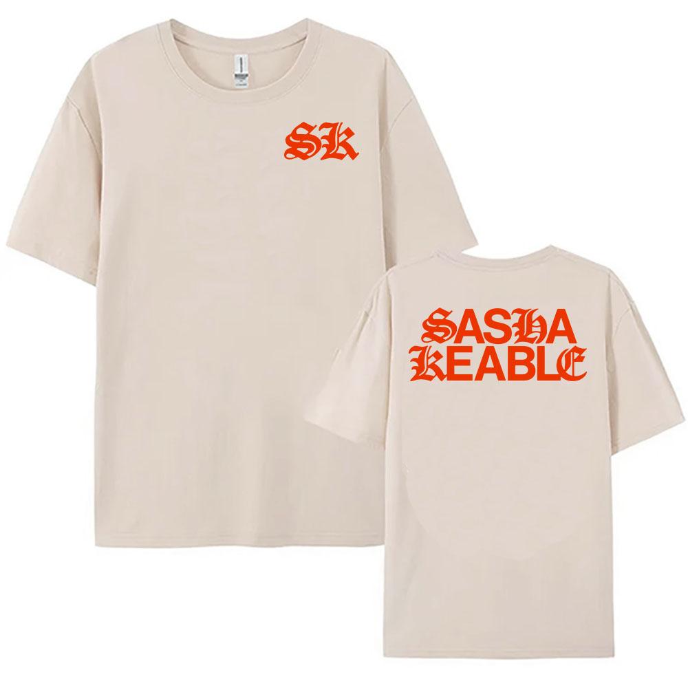 Sasha Keable Graphic Tshirts Short Sleeve Casual T-shirt Cotton Unisex Streetwear Fashion Graphic Print T Shirts L
Sasha Keable Graphic Tshirts Short Sleeve Casual T-shirt Cotton Unisex Streetwear Fashion Graphic Print T Shirts L