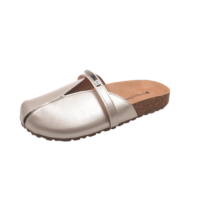 Lazy pedal beach shoes summer new niche lazy shoes square head half slippers tide 35 шампанського
Lazy pedal beach shoes summer new niche lazy shoes square head half slippers tide 35 шампанського