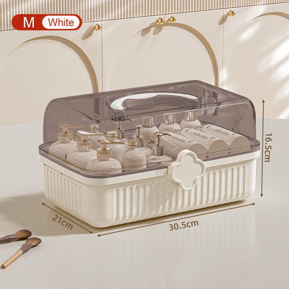 3-слойный органайзер для хранения косметики, большая вместимость, органайзер для средств по уходу за кожей, коробка для хранения помады, теней для век, косметический органайзер
3-слойный органайзер для хранения косметики, большая вместимость, органайзер для средств по уходу за кожей, коробка для хранения помады, теней для век, косметический органайзер