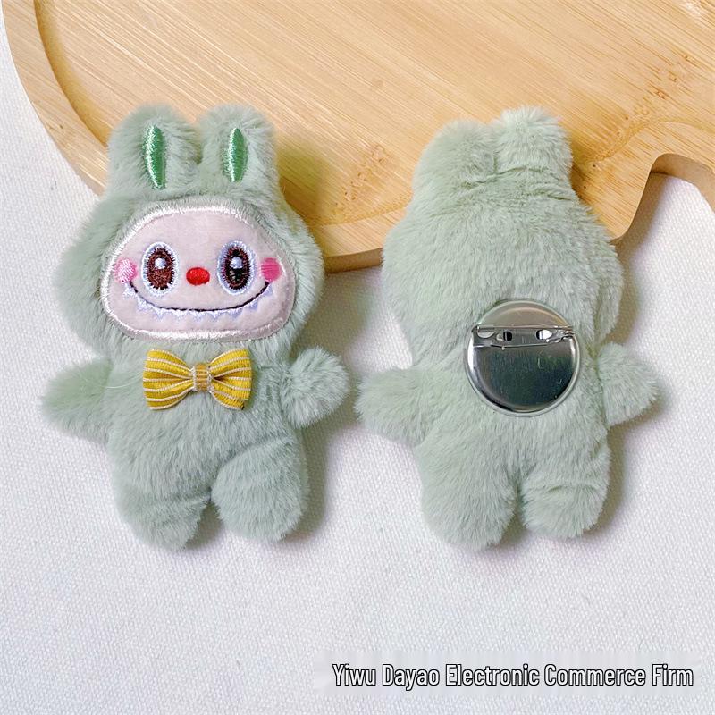 Милый плюшевый кролик Лабубу в корейском стиле, брошь для косплея, украшение, подарок
Милый плюшевый кролик Лабубу в корейском стиле, брошь для косплея, украшение, подарок