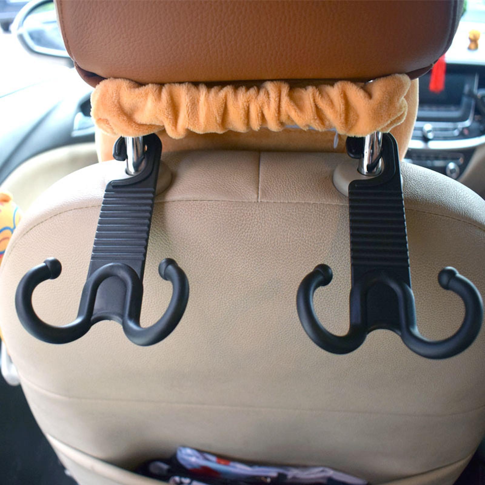 Universal Car Hanger Upgraded 2 in 1 Car Headrest Hooks Car Seat Hooks Purse Holder Hanger for Purses Bags Coat one size чорний
Universal Car Hanger Upgraded 2 in 1 Car Headrest Hooks Car Seat Hooks Purse Holder Hanger for Purses Bags Coat one size чорний