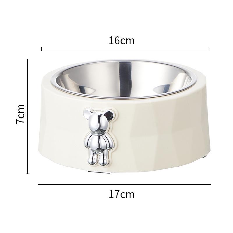 Large Capacity Non-Slip Elevated Pet Bowl: Stainless Steel Dog & Cat Feeder with Neck Protection
Large Capacity Non-Slip Elevated Pet Bowl: Stainless Steel Dog & Cat Feeder with Neck Protection