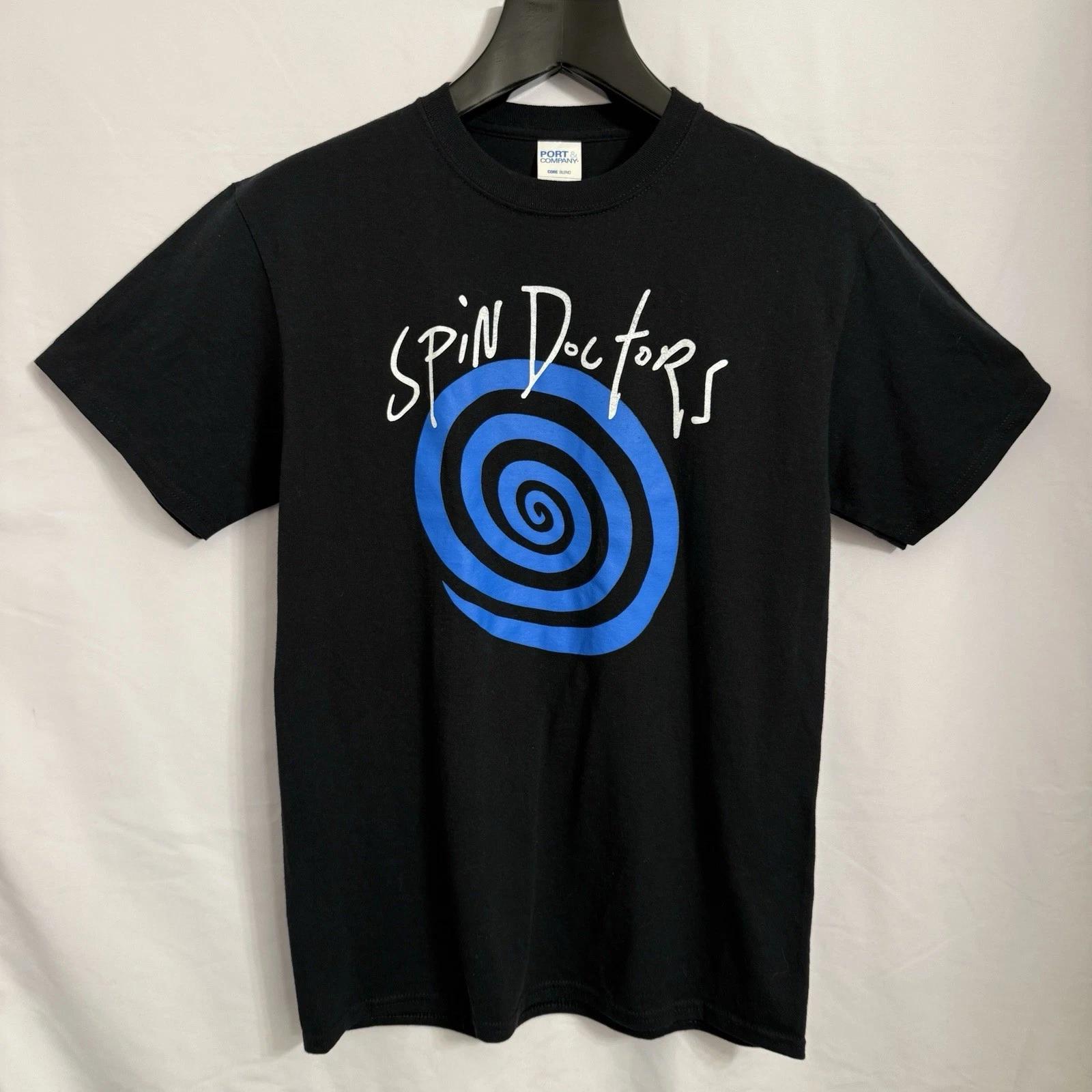Spin Doctors Band Spin Logo Black T-Shirt Retro 90’s S
Spin Doctors Band Spin Logo Black T-Shirt Retro 90’s S