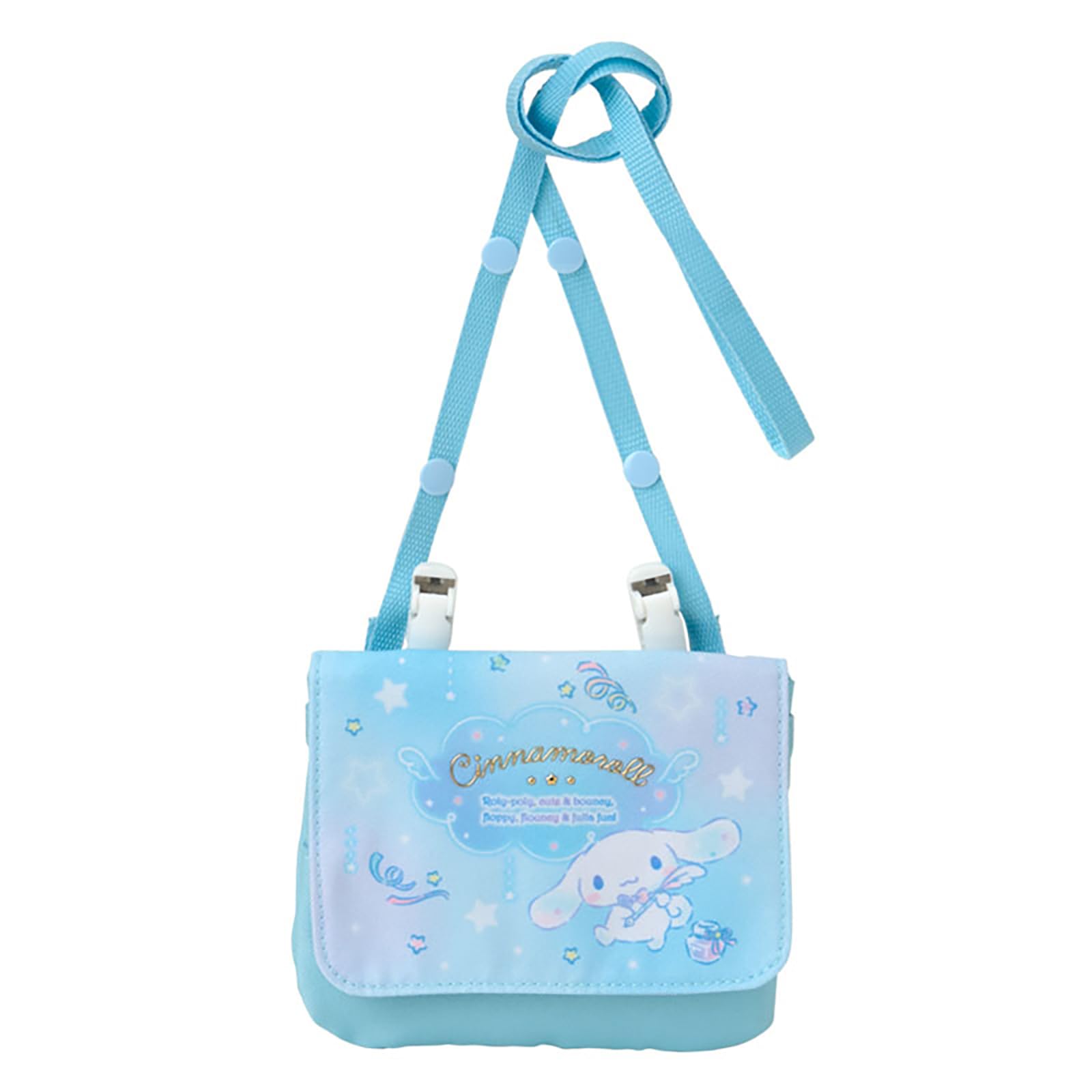 Сумка-карман через плечо SANRIO Cinnamoroll для личных вещей из полиэстера. Приблизительная ширина 14 x глубина 1 x высота 12 см. Место для имени внутри для детей.
Сумка-карман через плечо SANRIO Cinnamoroll для личных вещей из полиэстера. Приблизительная ширина 14 x глубина 1 x высота 12 см. Место для имени внутри для детей.