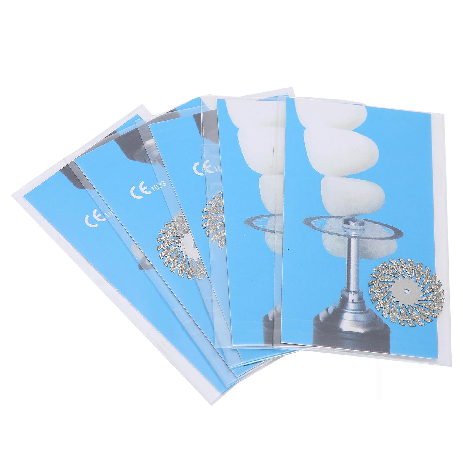 5pcs Dental Diamond Disc DoubleSided Mounted Thin Diamond Disks for Dental Cutting(8# )
5pcs Dental Diamond Disc DoubleSided Mounted Thin Diamond Disks for Dental Cutting(8# )