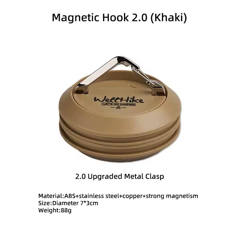 Outdoor Tent Fixed Hooks Strong Magnetic Hanging Buckle Camping Hanging Hooks Suction Hooks Outdoor Tools Wellhike хакі
Outdoor Tent Fixed Hooks Strong Magnetic Hanging Buckle Camping Hanging Hooks Suction Hooks Outdoor Tools Wellhike хакі