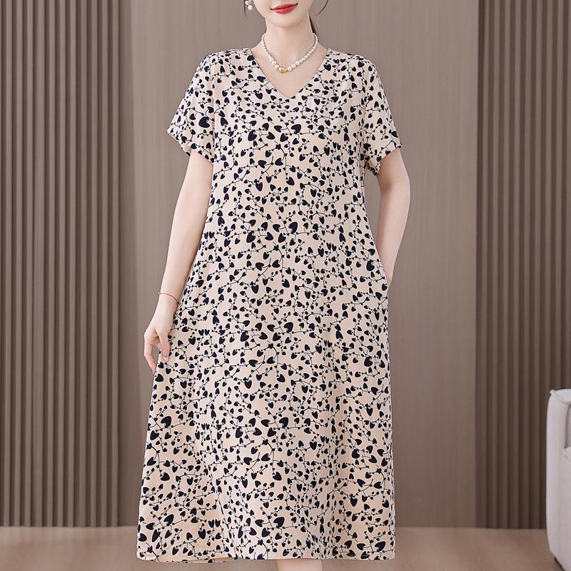 Жіноча літня сукня великого розміру Елегантна вільна бавовняно-лляна довга сукня з коротким рукавом Жіночий вінтажний одяг 5XL
Жіноча літня сукня великого розміру Елегантна вільна бавовняно-лляна довга сукня з коротким рукавом Жіночий вінтажний одяг 5XL