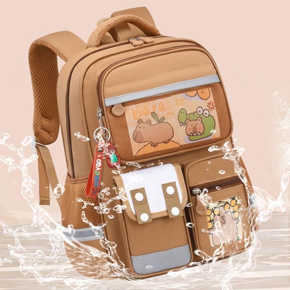 Multi-Compartment Capybara Backpack Oxford Cloth Children s Shoulder Bag Kids 39*29*15cm синій
Multi-Compartment Capybara Backpack Oxford Cloth Children s Shoulder Bag Kids 39*29*15cm синій