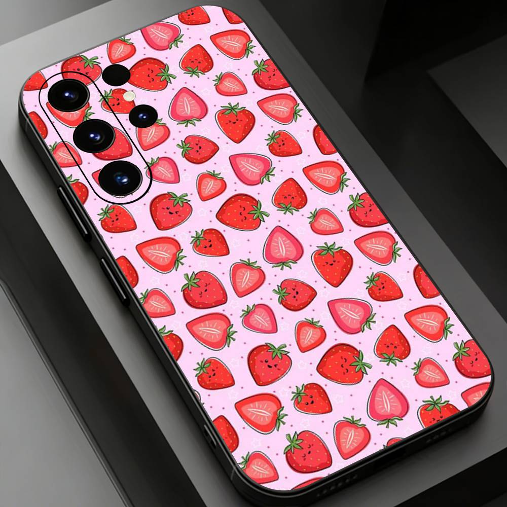 Full Screen Pink Strawberry Phone case for Samsung Galaxy S24,25,26,23 22,21,S20 Plus Ultra FE soft fundas cases Samsung S21lite
Full Screen Pink Strawberry Phone case for Samsung Galaxy S24,25,26,23 22,21,S20 Plus Ultra FE soft fundas cases Samsung S21lite