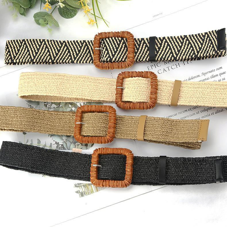 Pp Grass Woven Belt Women S Retro Cotton And Linen Ethnic Style Dress Waist Seal Square Buckle Decorative Belt
Pp Grass Woven Belt Women S Retro Cotton And Linen Ethnic Style Dress Waist Seal Square Buckle Decorative Belt