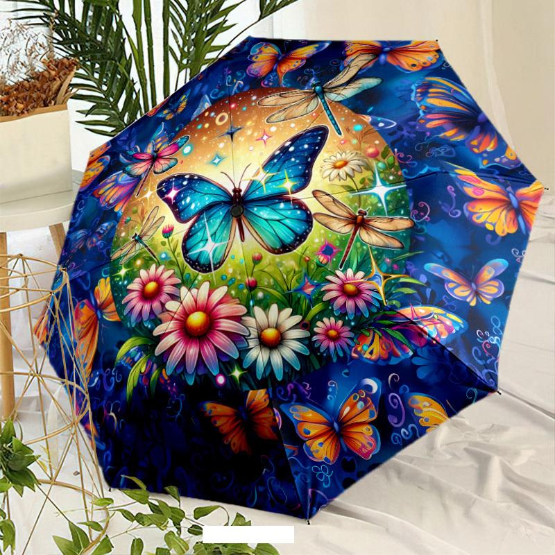 Butterfly Wind Inspired Automatic Umbrella - One-Button Open/Close, 8-Rib Durable Design, Portable Travel & Commuting Umbrella (as the picture,Iron&8K)
Butterfly Wind Inspired Automatic Umbrella - One-Button Open/Close, 8-Rib Durable Design, Portable Travel & Commuting Umbrella (as the picture,Iron&8K)
