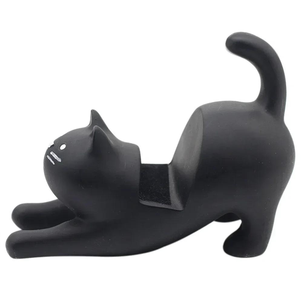 1 Pcs Home Decor Cute Creative Small Ornament Multi-functional Desk Decor Resin Cat Phone Holder Accessories Kawaii Accessories чёрный
1 Pcs Home Decor Cute Creative Small Ornament Multi-functional Desk Decor Resin Cat Phone Holder Accessories Kawaii Accessories чёрный